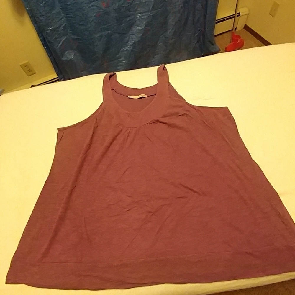 Maurices purple tank top.
